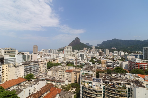 view of the ipanema neighborhood in Rio de Janeiro Brazil