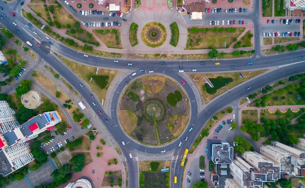 View of Kiev, Obolon from the height