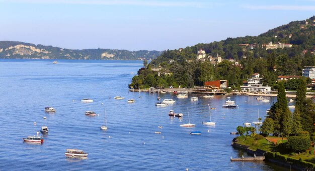 View of Lago Maggiore, Italy