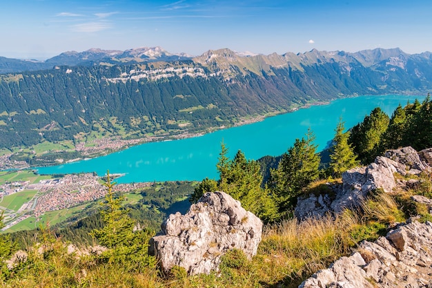 View over Lake of Brienz