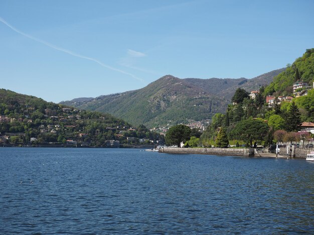 View of Lake Como