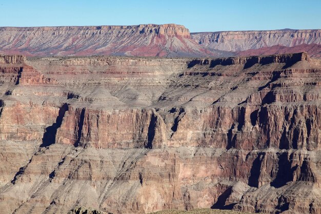 View of landscape in Grand Canyon National Park at USA