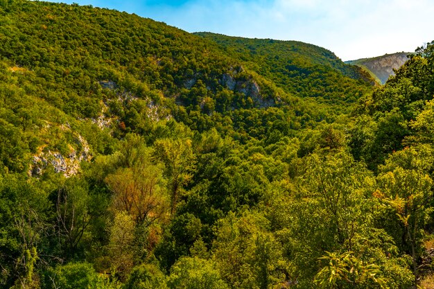 View at Lazar's Canyon near Bor in Eastern Serbia