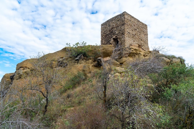 View of the monastery complex of David Gareja of Eastern Georgia