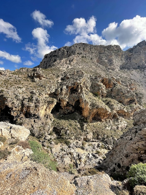 View of the mountains against the sky