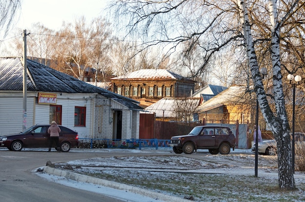 View of the old merchant's house from one of the city streets