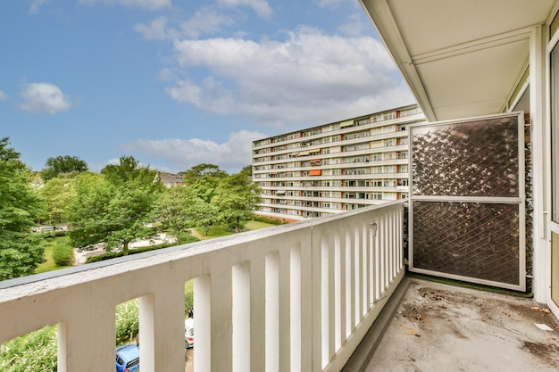 View of opposite building from balcony