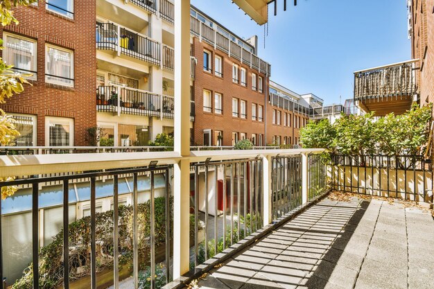 View of opposite building from balcony