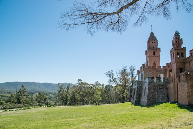 a view of pittamiglio castel near piriapolis beach in piriapolis uruguay