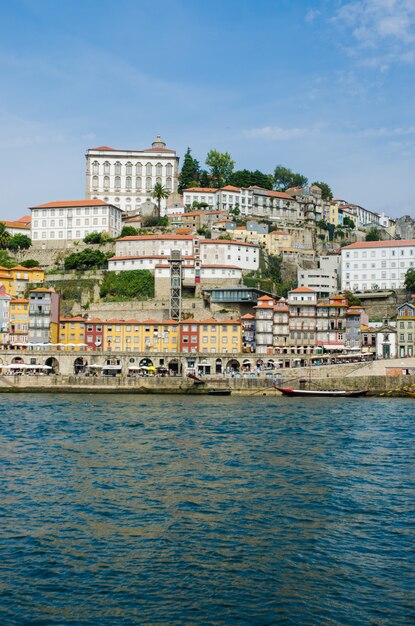 View of Porto city on summer day