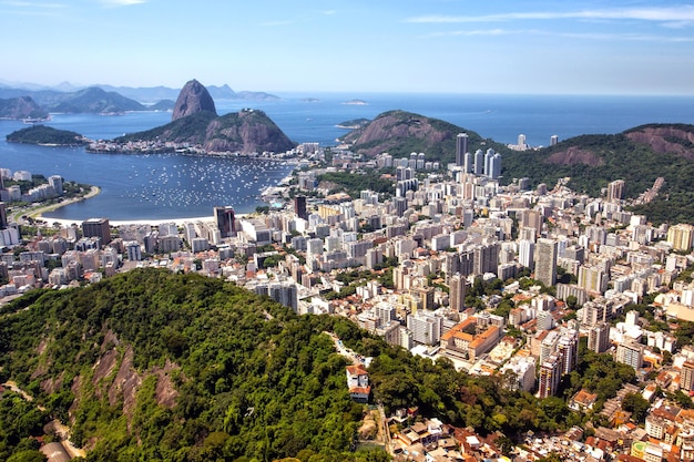 View of the Rio de Janeiro and Pao de Acucar