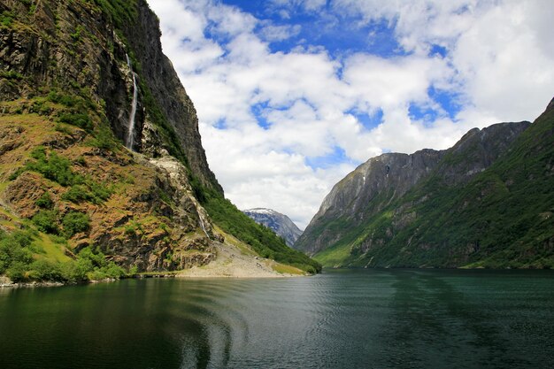 The view on Sognefjord Norway