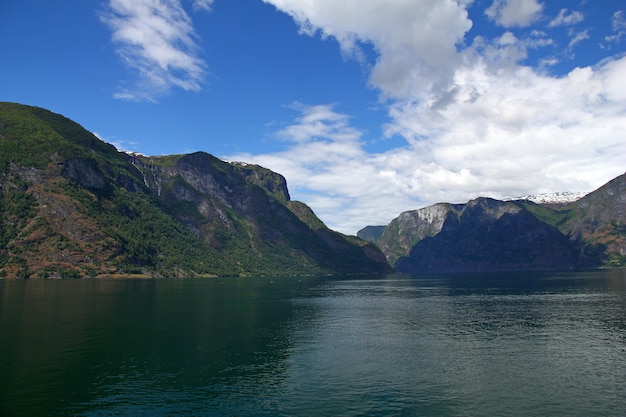 The view on Sognefjord, Norway