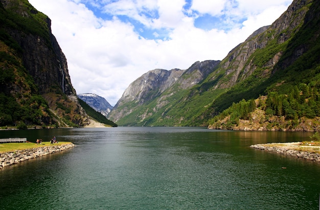 The view on Sognefjord, Norway