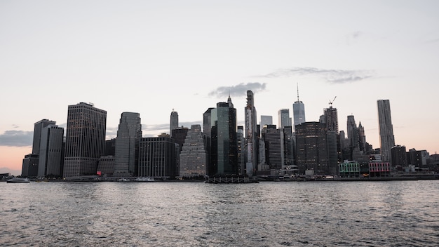 View of south manhattan skyline