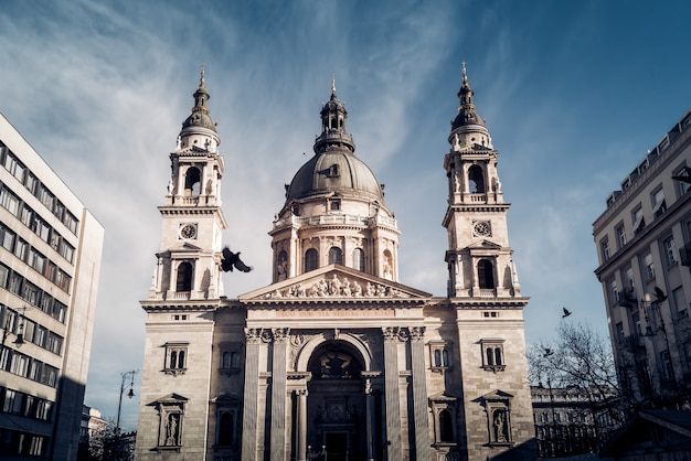 View of St. Stephen Basilica from the street