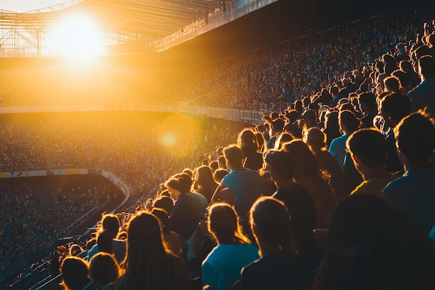 Photo view of a stadium