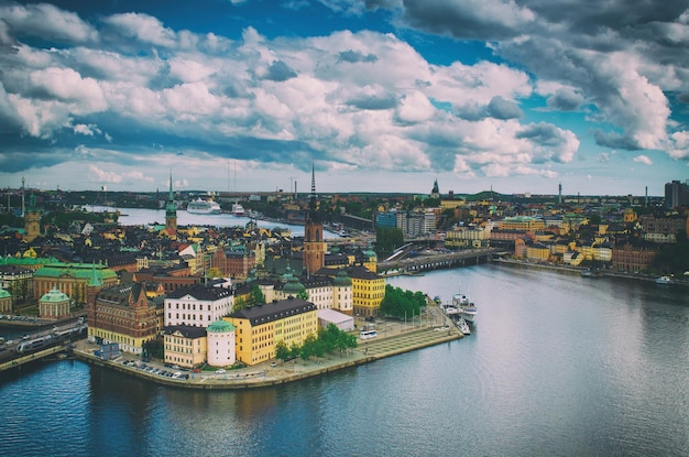 View of Stockholm from above