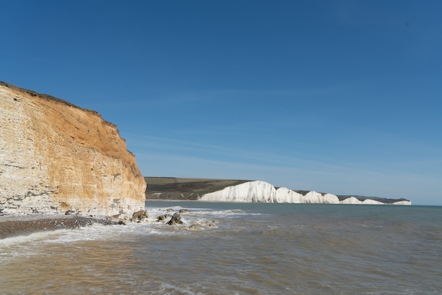 View of the Sussex Coastline from Hope Gap