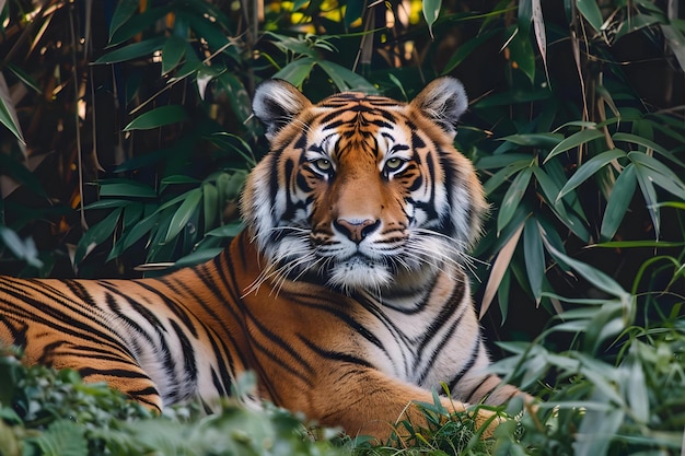 View Of Tiger In Nature