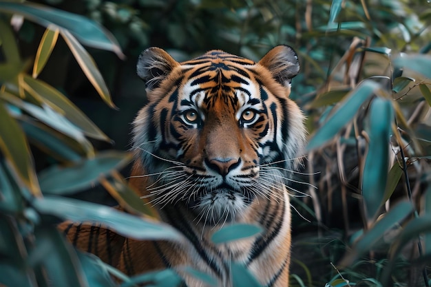 View Of Tiger In Nature