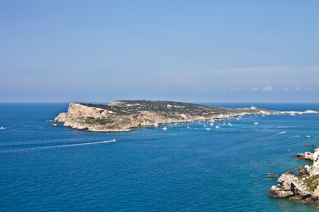 View of the Tremiti Islands.