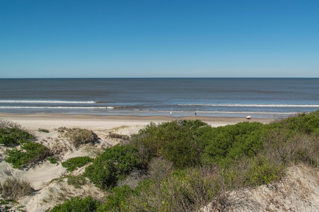 view of a uruguaian beach