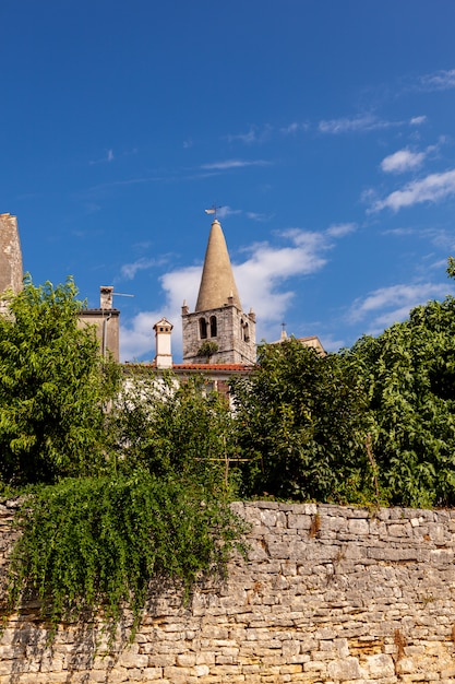 View of Valle, Bale in Istria. Croatia