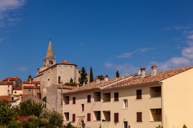 View of Valle, Bale in Istria. Croatia