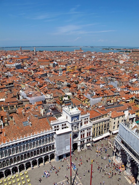 The view of Venice Italy