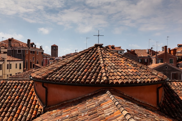 View of Venice roofs