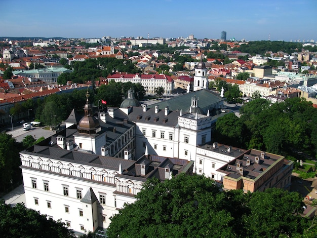 The view of Vilnius city Lithuania