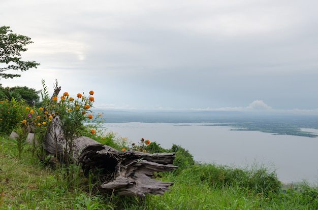 Viewpoint of view sunset,Attractions in thailand