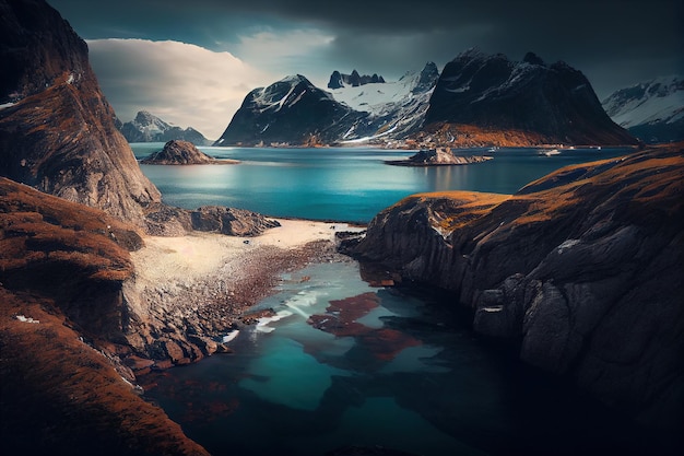 Views from around the Lofoten Islands in Norway