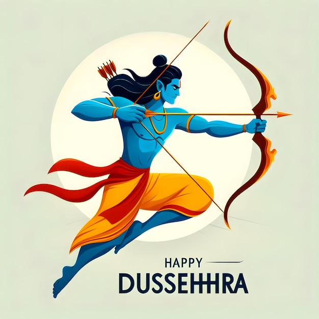 Vijayadashami Dussehra Durga Puja and Navaratri wishes for Instagram social media post