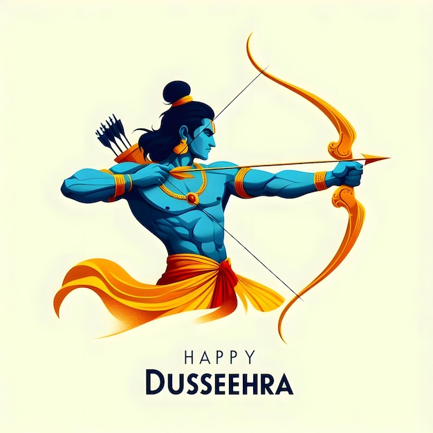 Vijayadashami Dussehra Durga Puja and Navaratri wishes for Instagram social media post