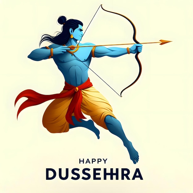 Vijayadashami Dussehra Durga Puja and Navaratri wishes for Instagram social media post