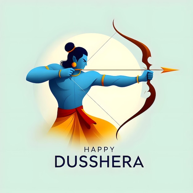 Vijayadashami Dussehra Durga Puja and Navaratri wishes for Instagram social media post