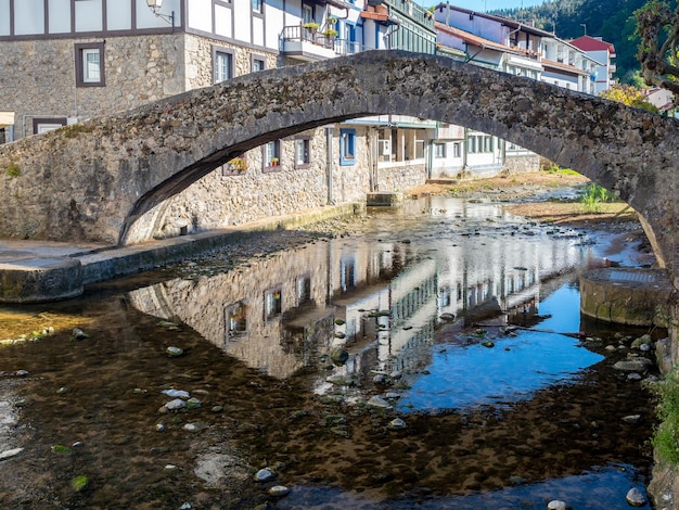 The village of Ea in Biscay, Basque Country