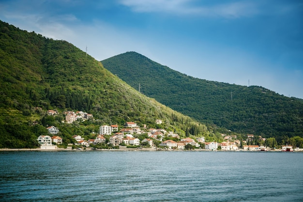 Village of Lepetani in Montenegro