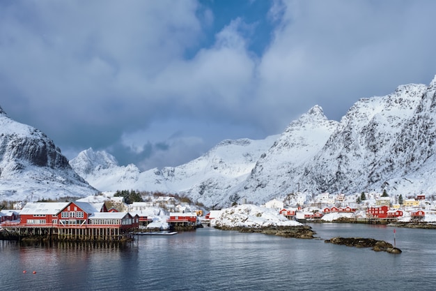 "A" village on Lofoten Islands, Norway