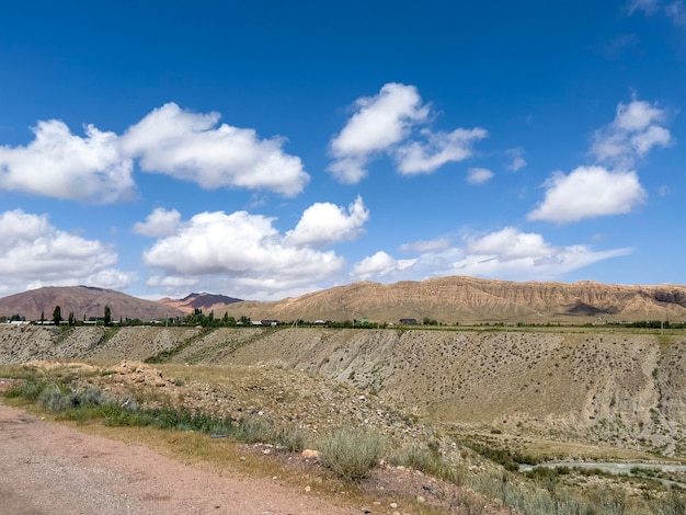 A village on the plain beyond the abyss