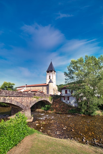 village of SaintEtiennedeBaigorry french pyrenees