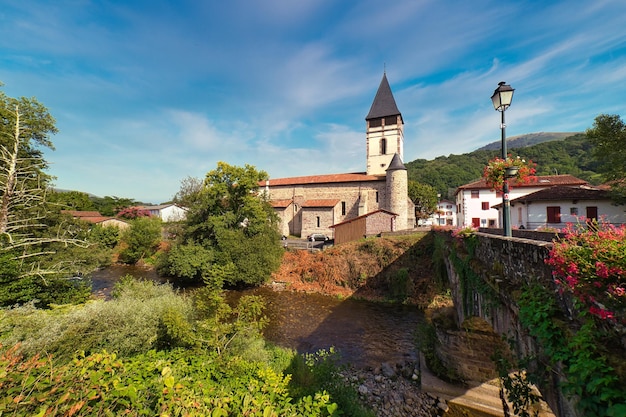 village of SaintEtiennedeBaigorry french pyrenees