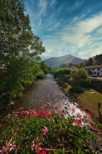 village of SaintEtiennedeBaigorry french pyrenees