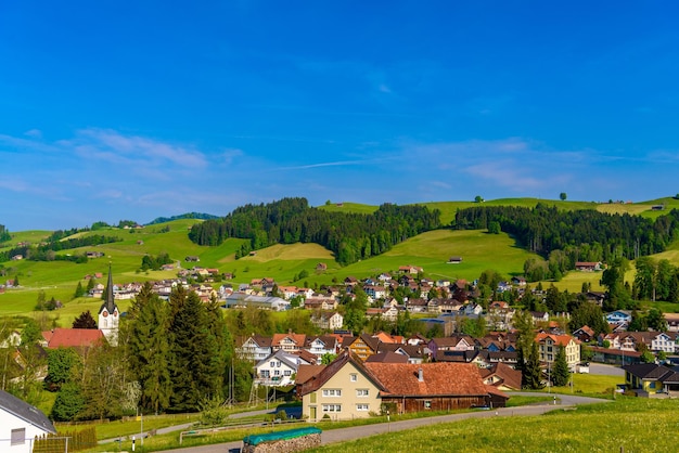 Village Schoenengrund in Hinterland Appenzell Ausserrhoden Switz