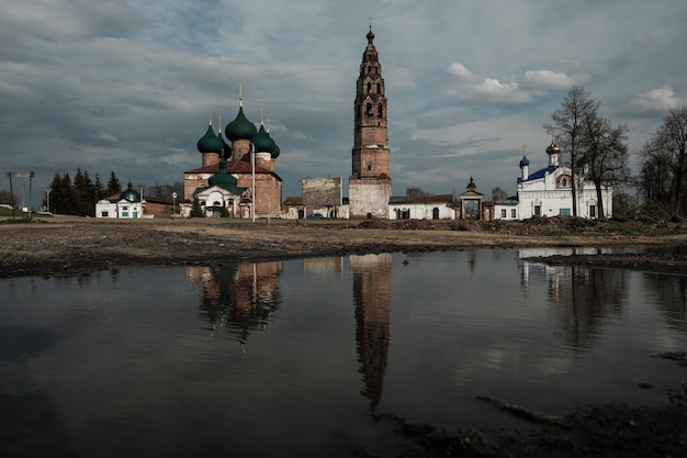 The village of Velikoye in the Yaroslavl region