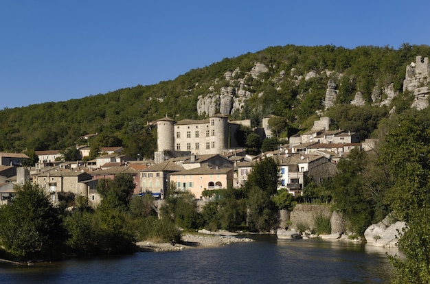 Village of Vogüé, Rhone-Alpes, Ardeche, France, Les Beaux Village de France,