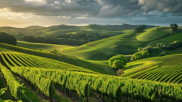 Photo vineyards wallpaper