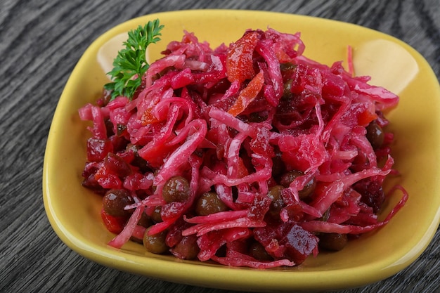 Viniagrette russian salad